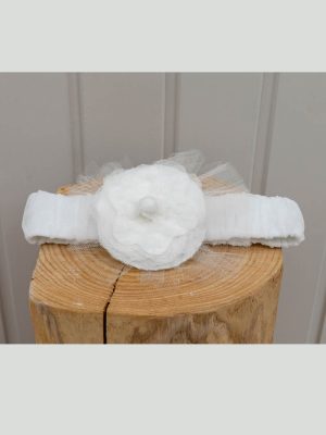 Off white chic headband