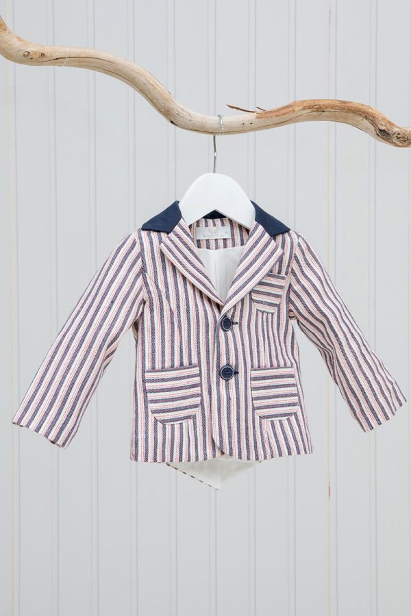 Blue-red boys jacket