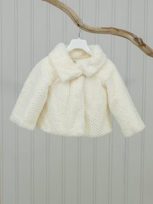 ivory baby fake fur