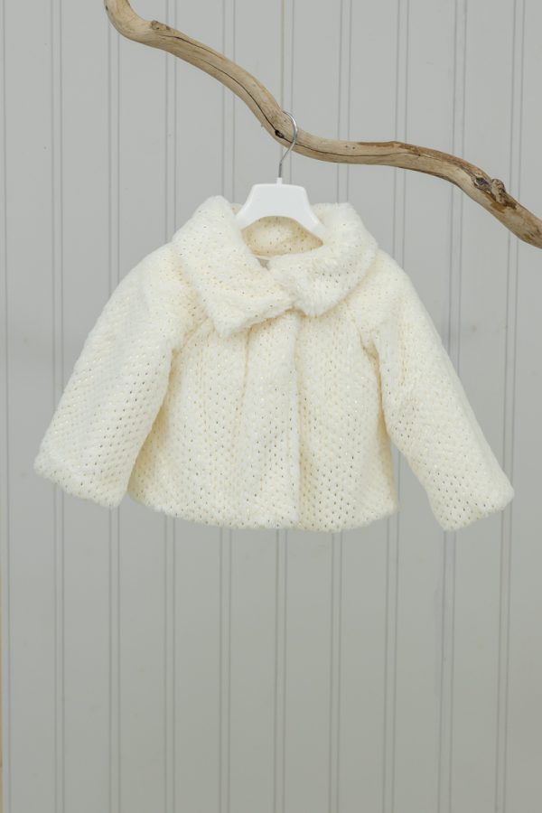 ivory baby fake fur